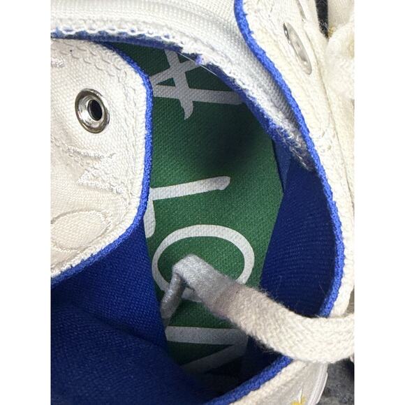 Converse Not A Chuck High Top Shoes White/Blue/Red Size 12 – Preowned - Picture 12 of 14